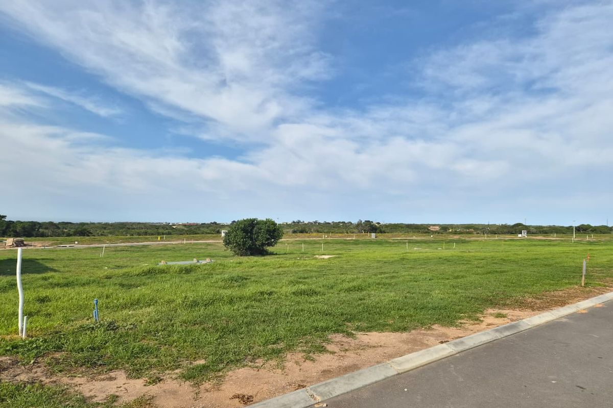 A vacant residential plot featuring a level grassed surface, paved road access, and established utility connection points in a quiet development area.