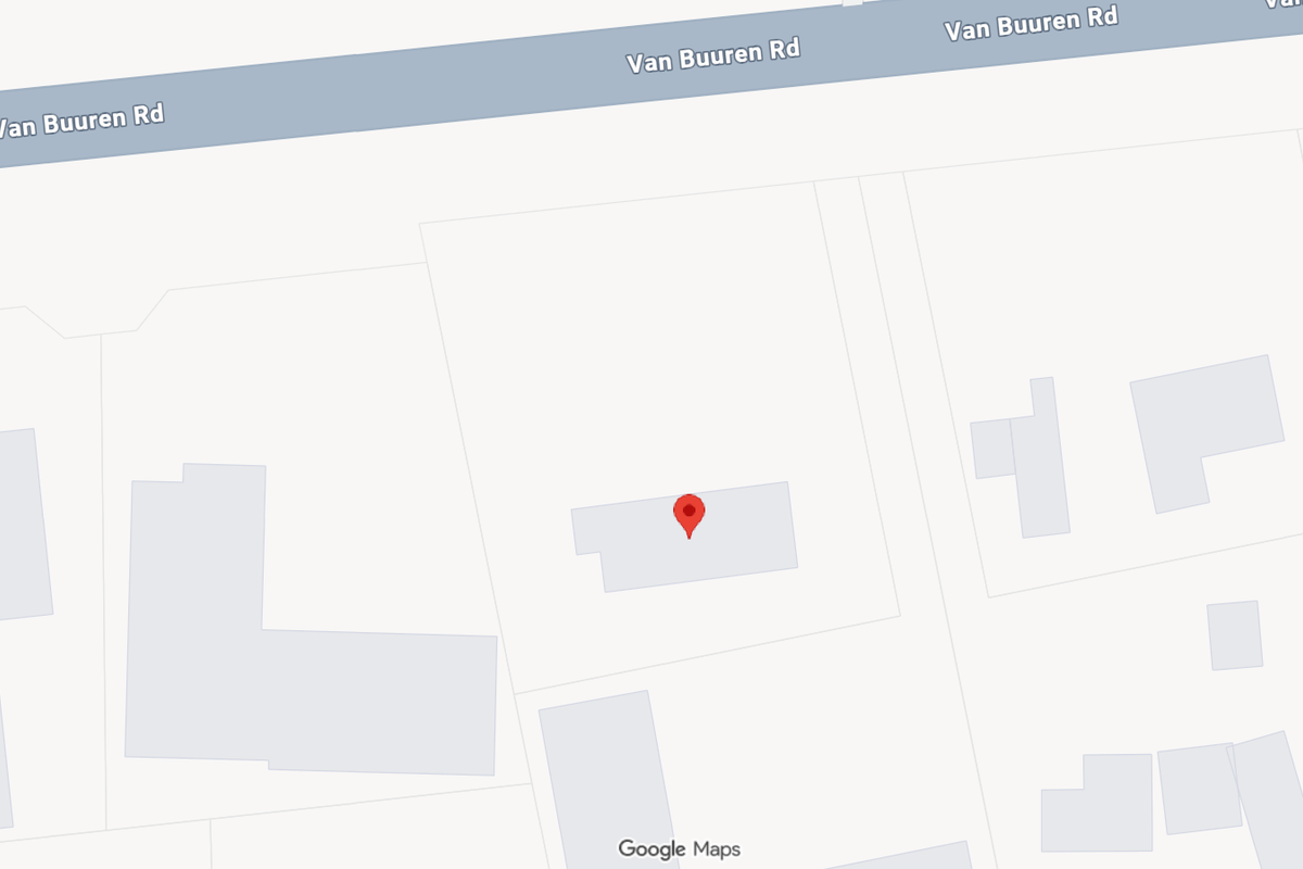 A map view showing the location of the property relative to Van Buuren Road.