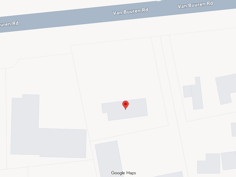A map view showing the location of the property relative to Van Buuren Road.