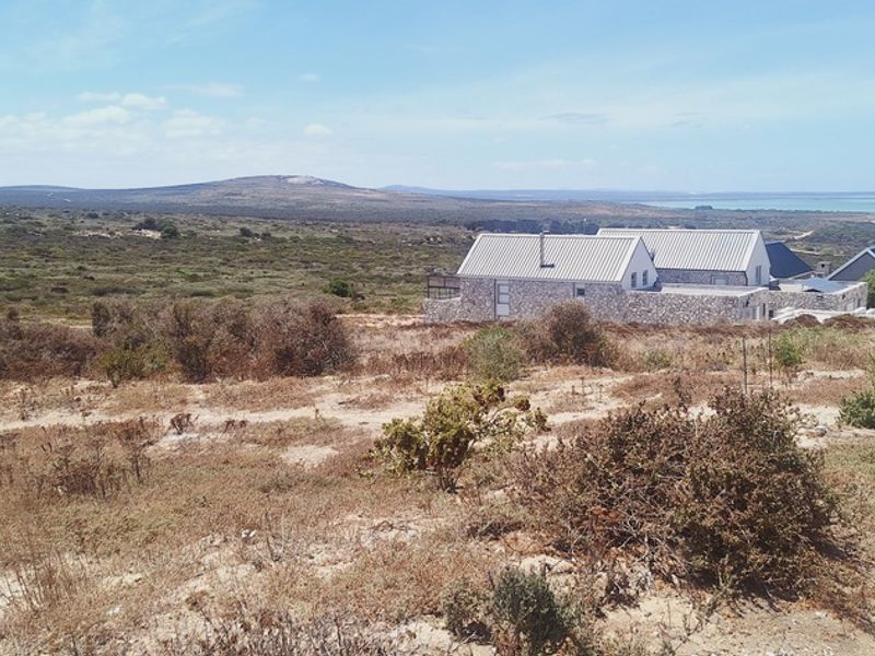 A scenic view of the surrounding coastal landscape and natural vegetation, showcasing the expansive terrain and distant water views.