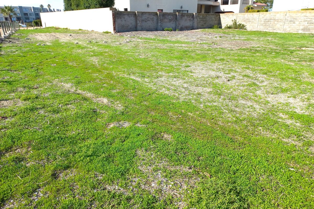 A vacant residential plot featuring a grassed surface and established boundary walls, offering a clear space for future development.
