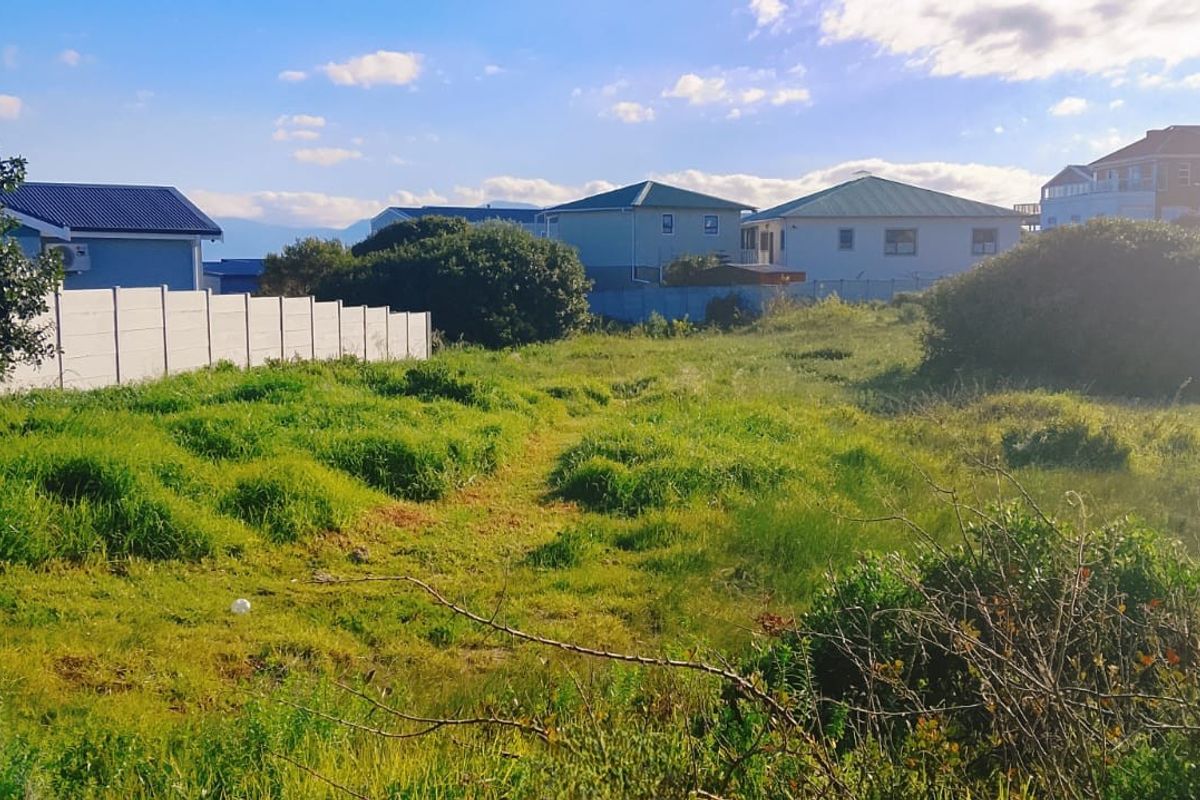A vacant residential plot featuring natural grass coverage and a precast concrete boundary wall, situated in a developed neighborhood.