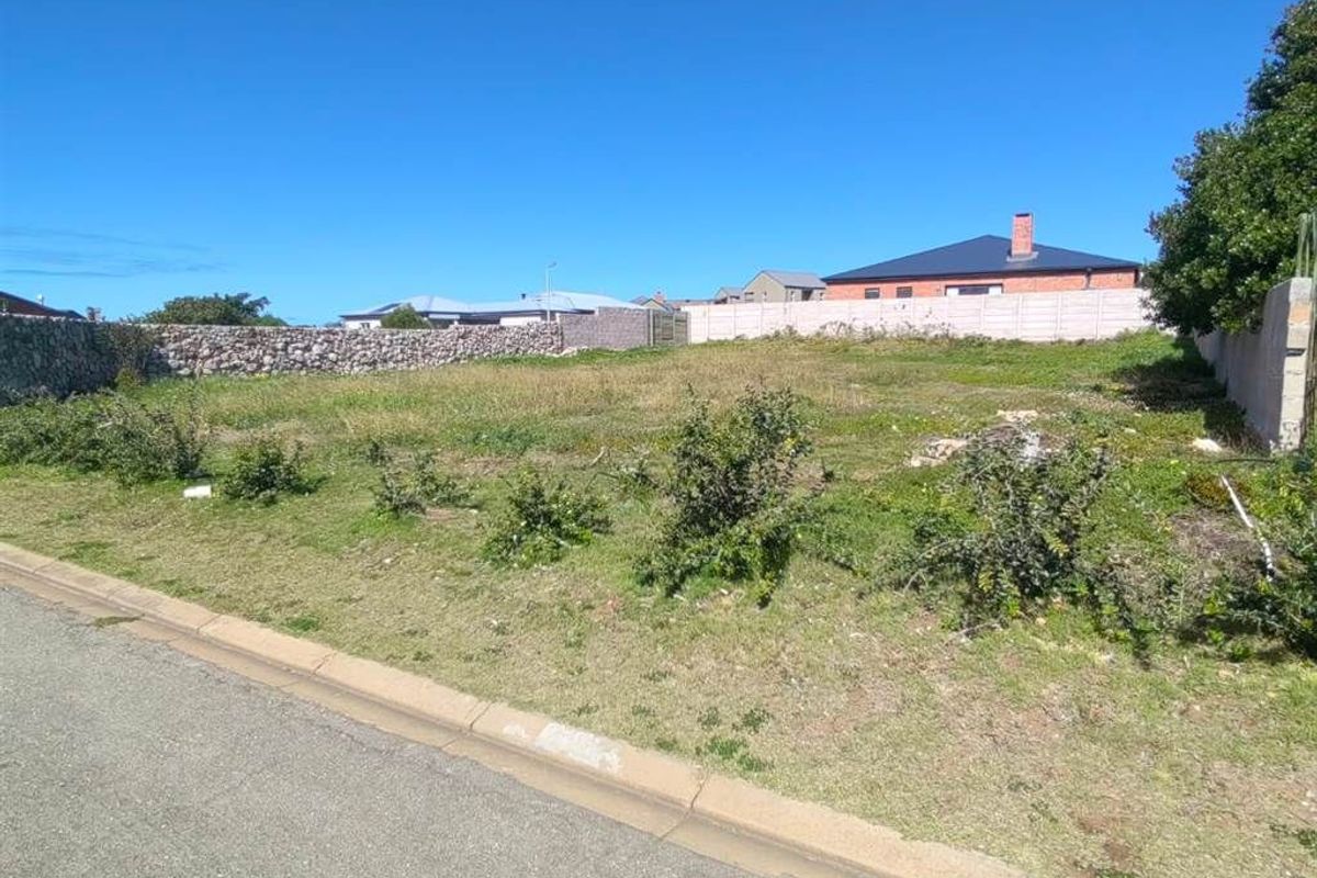 A vacant residential plot featuring established stone and concrete boundary walls, offering a clear site for future development.