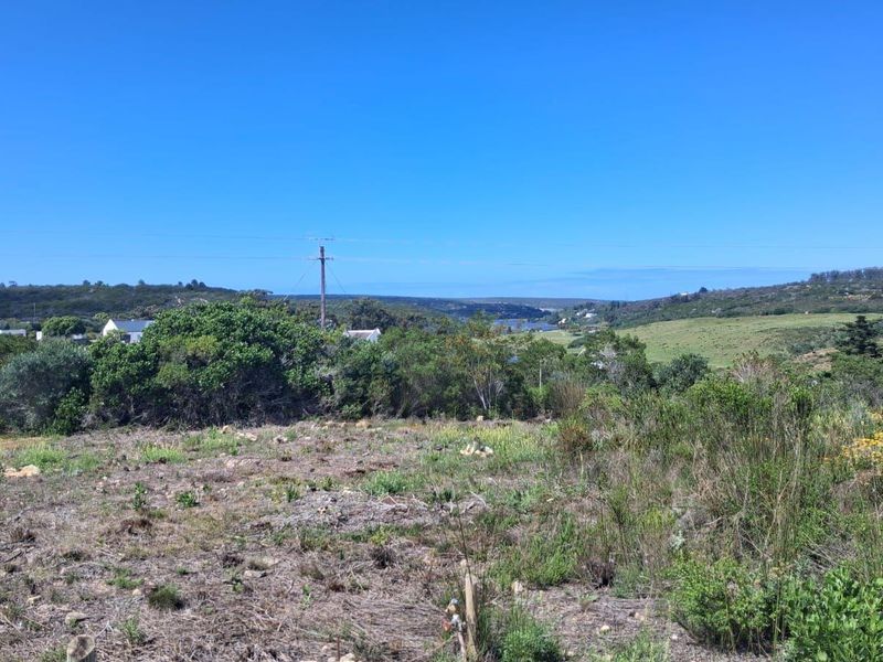 A scenic view overlooking the natural landscape and surrounding vegetation of the vacant residential property.