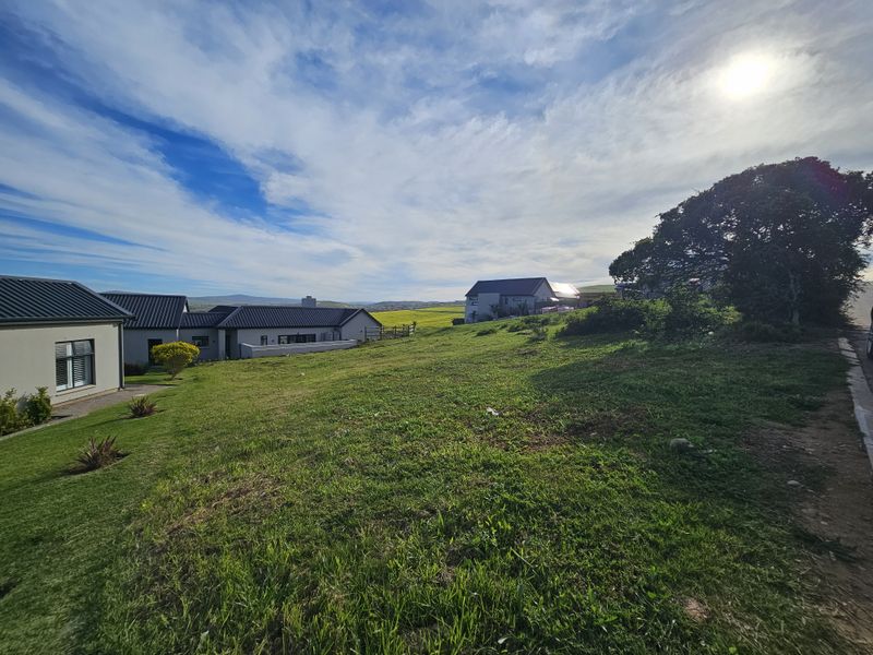 A spacious, well-maintained grassy plot featuring mature trees and open views, situated within a residential estate setting.