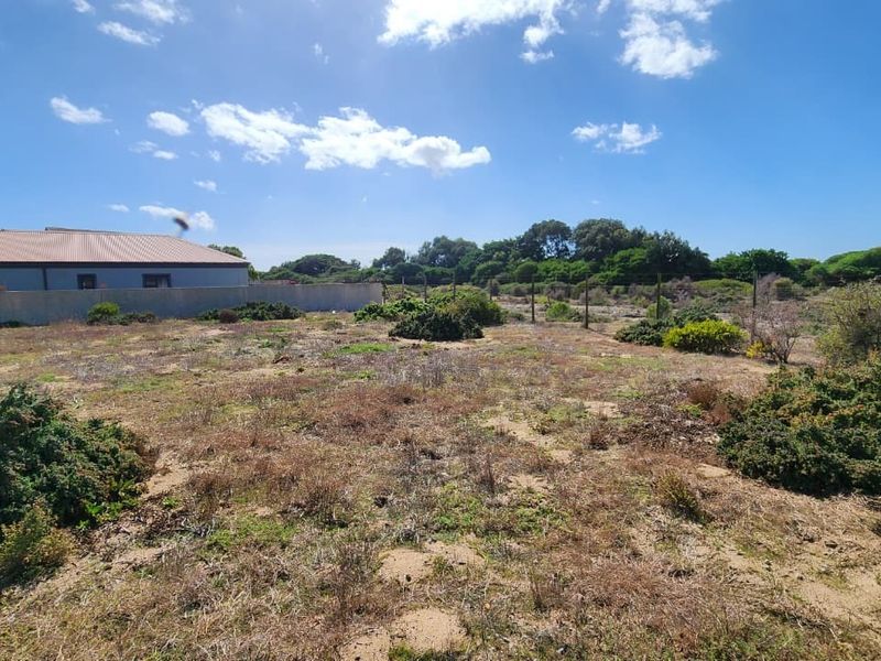 A vacant residential plot featuring natural vegetation, perimeter fencing, and a boundary wall adjacent to an existing property.