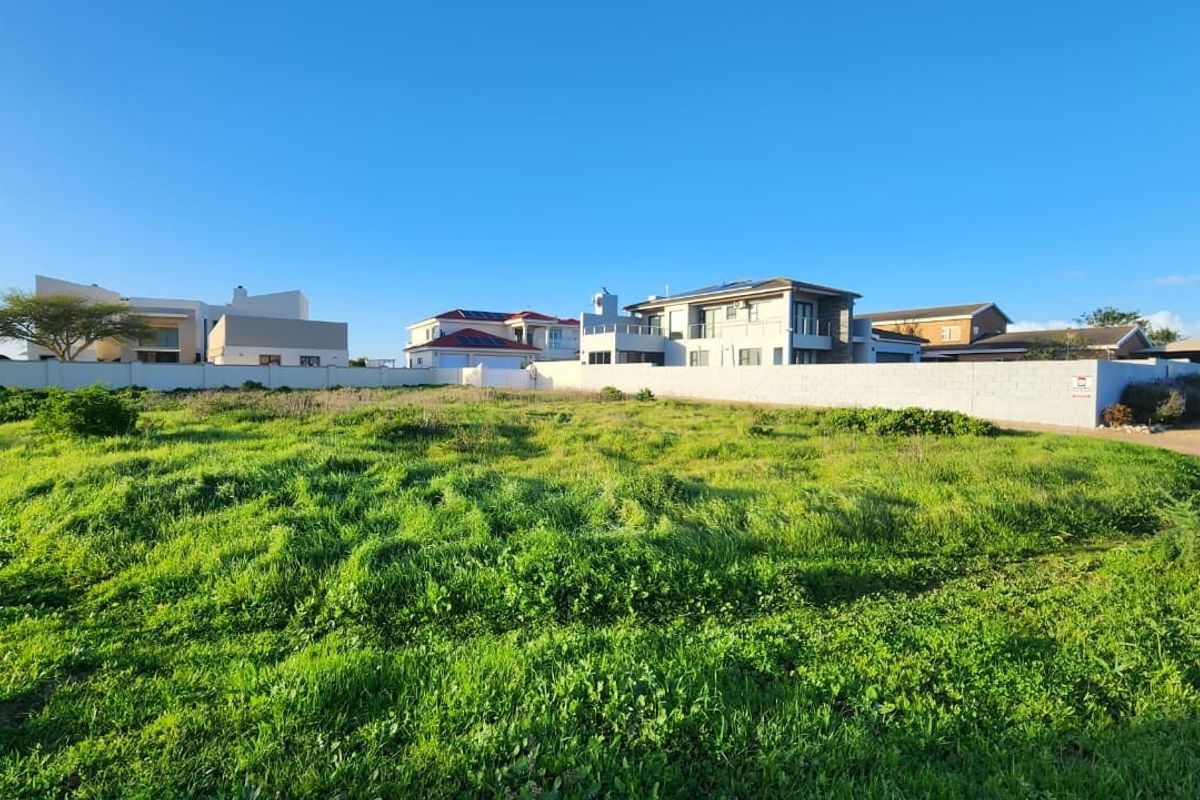 A vacant residential plot covered in grass, enclosed by a perimeter wall, situated in an established neighborhood with surrounding residential properties.