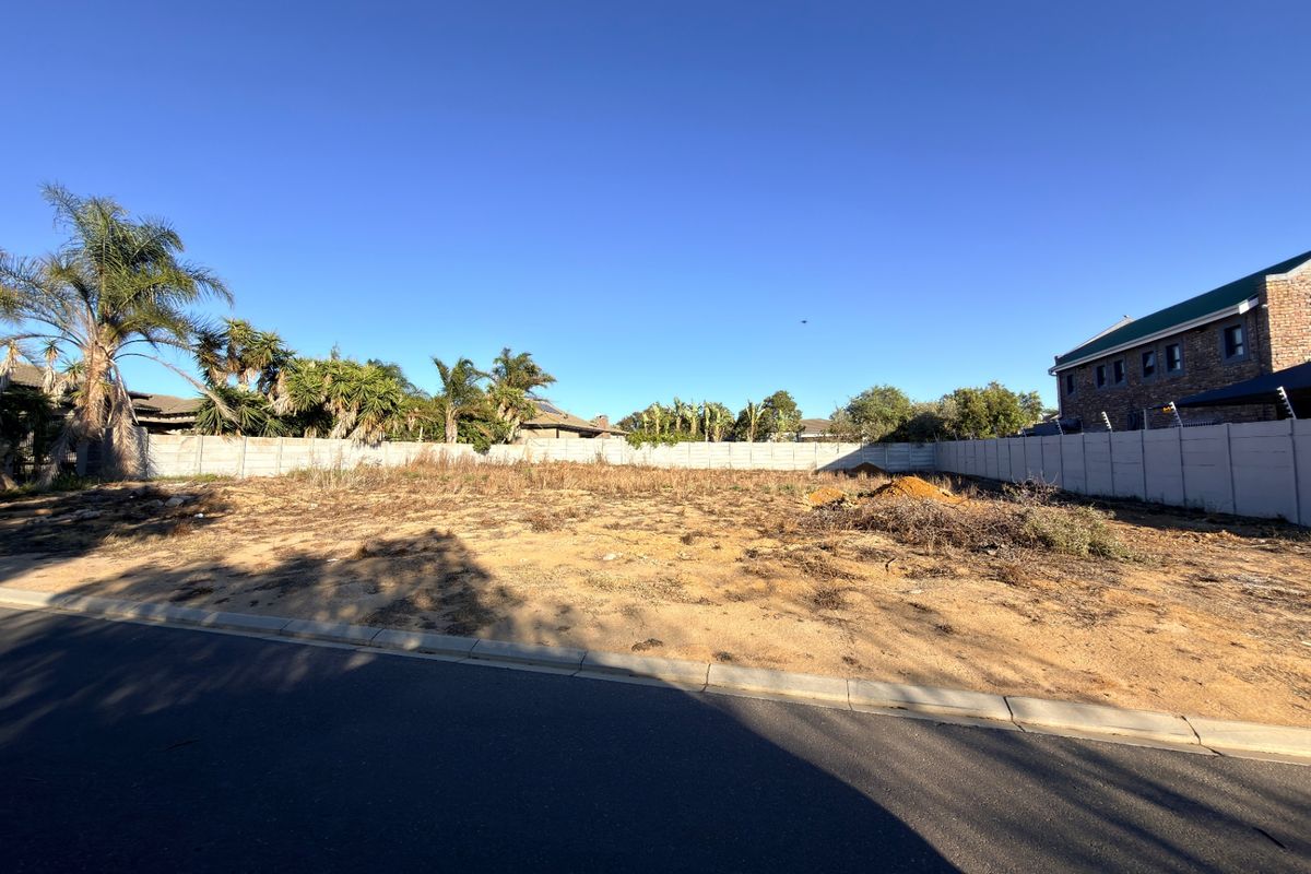 A vacant residential plot of land featuring a concrete boundary wall and direct street access, ready for new construction.