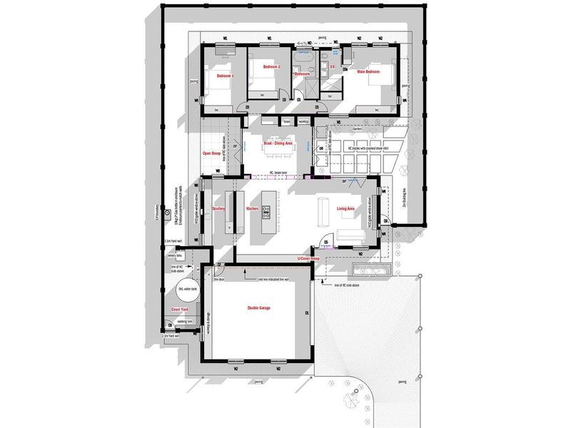 Plot and Plan - 3 Bedroom house in Le Grand Residential Estate - Own a piece of heaven!! - Photo 2