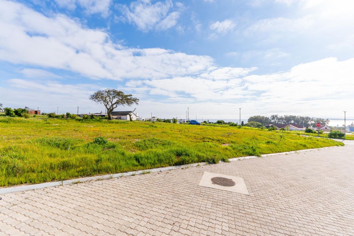 A vacant residential plot featuring a paved street frontage, clear access, and established grass cover in a quiet neighborhood setting.