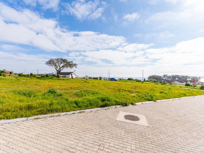 A vacant residential plot featuring a paved street frontage, clear access, and established grass cover in a quiet neighborhood setting.