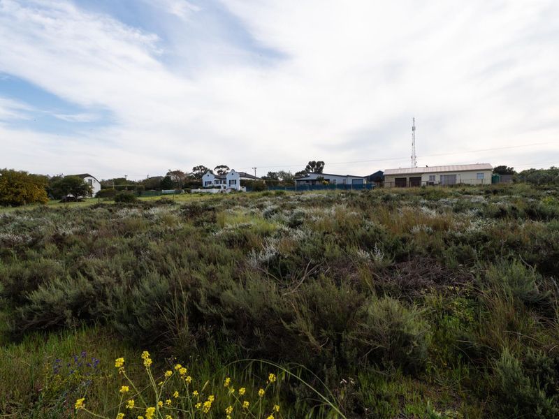 A view of an undeveloped residential plot featuring native vegetation and surrounding neighborhood properties in the distance.