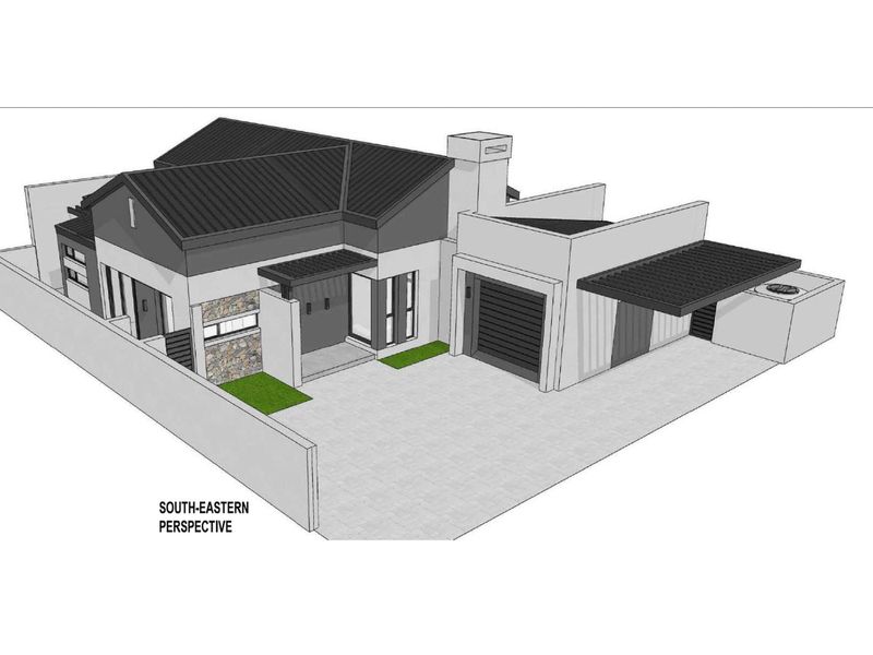 New 2 Bedroom house for sale in Le Grand - direct from developer - no Transfer Duty! - Photo 1