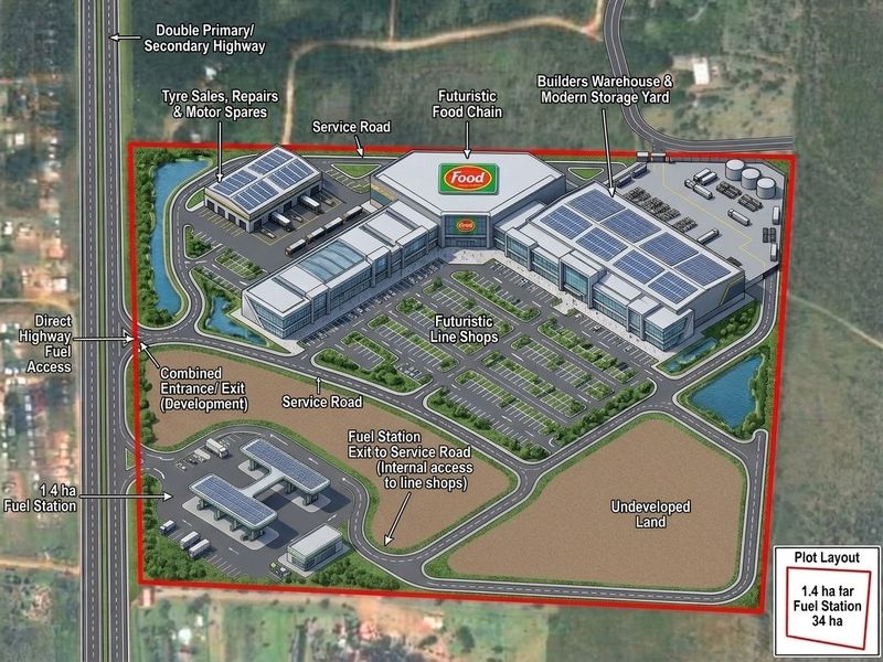 Land for Sale :Prime Property mixed use: Use Zone 19: Undetermined AH - Photo 1