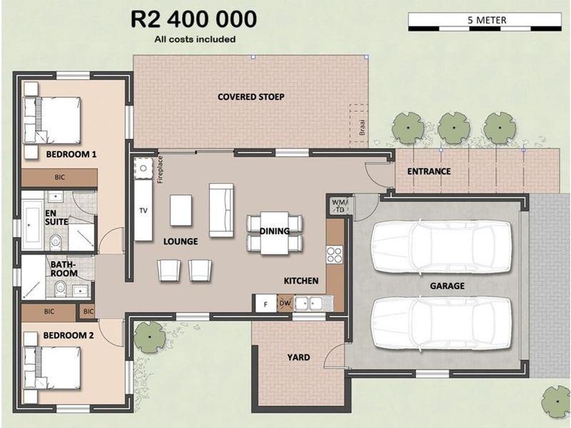 Plot and Plan House Type C, St Helena Bay. All costs included - Photo 9