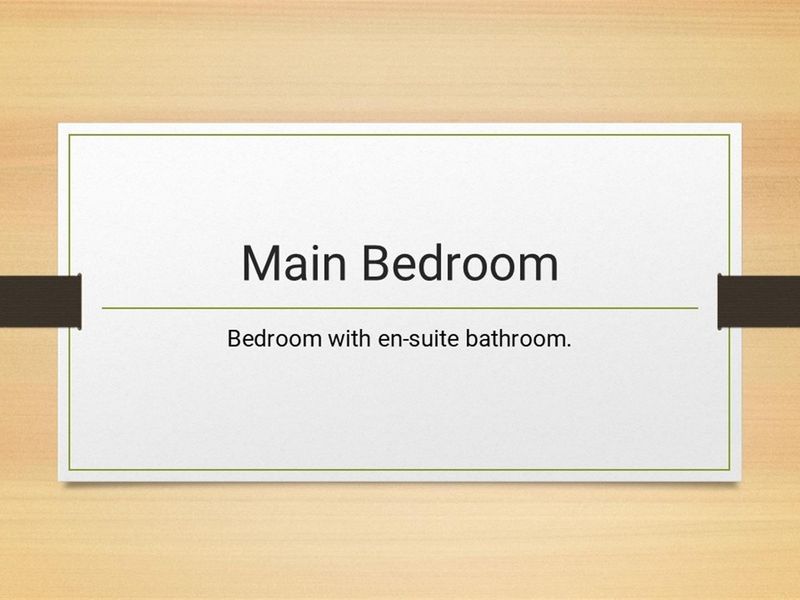 A placeholder image indicating the location of the main bedroom and en-suite bathroom.
