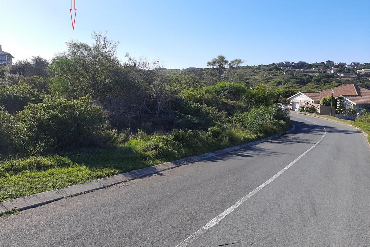 A view of a vacant residential plot featuring natural vegetation, situated along a paved street in a developed neighborhood.