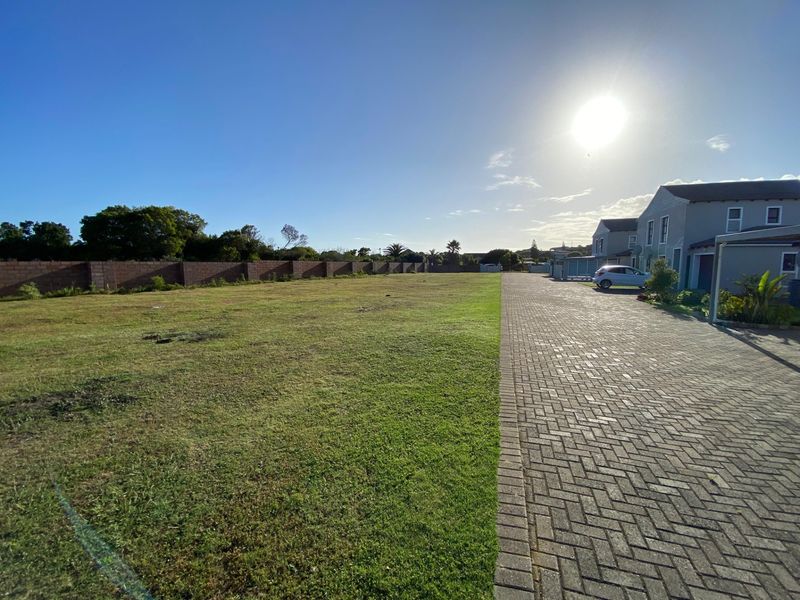 A spacious residential plot featuring a well-maintained lawn, a paved driveway, and a secure boundary wall.