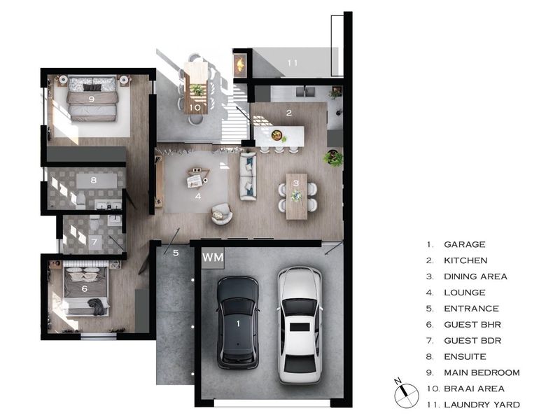 Full Title 2-Bed, 2-Bath, 2-Garage Home in Wellington Landgoed Estate - Photo 8