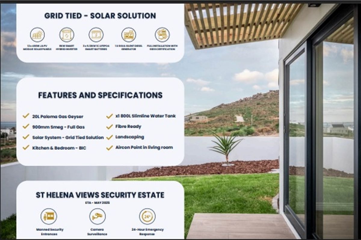 Turnkey Luxury Coastal Haven with Energy Solutions - soon-to-be-completed in Steenbergs Cove. - Photo 5