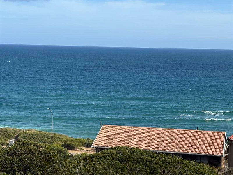 Elevated view overlooking the ocean and coastline, showcasing the natural landscape and proximity to the sea.