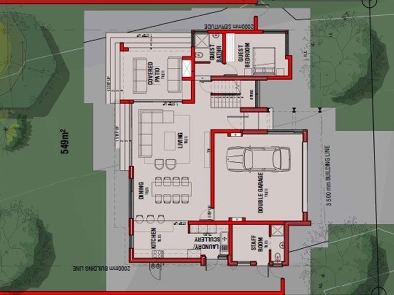 4 Bedroom House For Sale in Fountainbrook Estate, Midstream Estate, Centurion - Photo 3