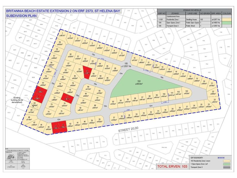 Plot and Plan Project For Sale in Britannia Beach Estate Britannia Bay St Helena Bay Western Cape - Photo 3
