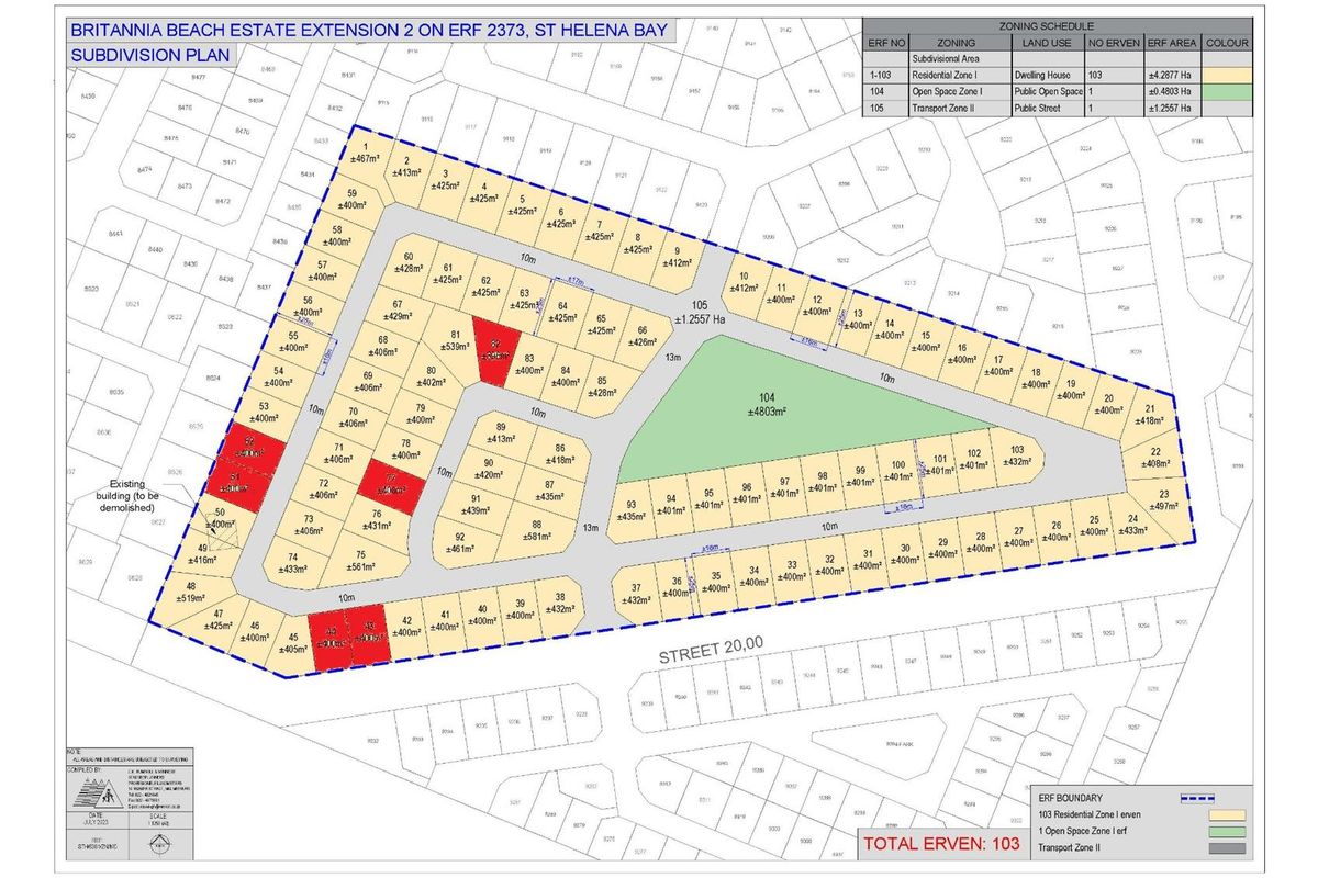 Plot and Plan Project For Sale in Britannia Beach Estate Britannia Bay St Helena Bay Western Cape - Photo 3