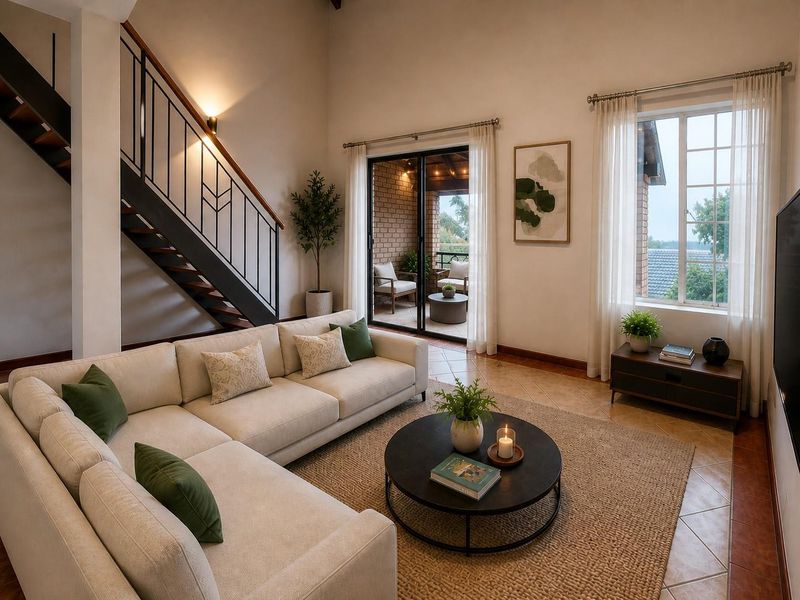 Newly Renovated Thatch Loft Apartment with Dual Balconies in Secure Complex in Boardwalk Villas - Photo 7