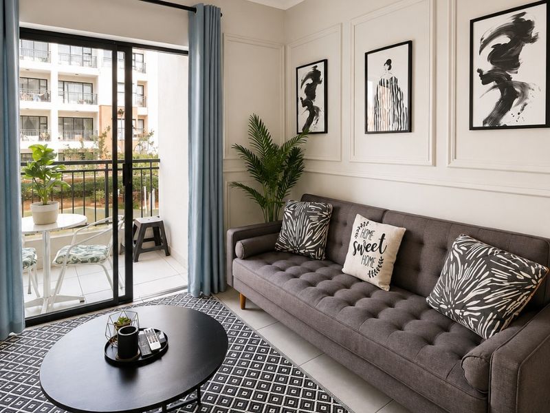 Luxury Fully Furnished Unit  |  1 Bedroom Rental Apartment | The Blyde Crystal Lagoon - Photo 9