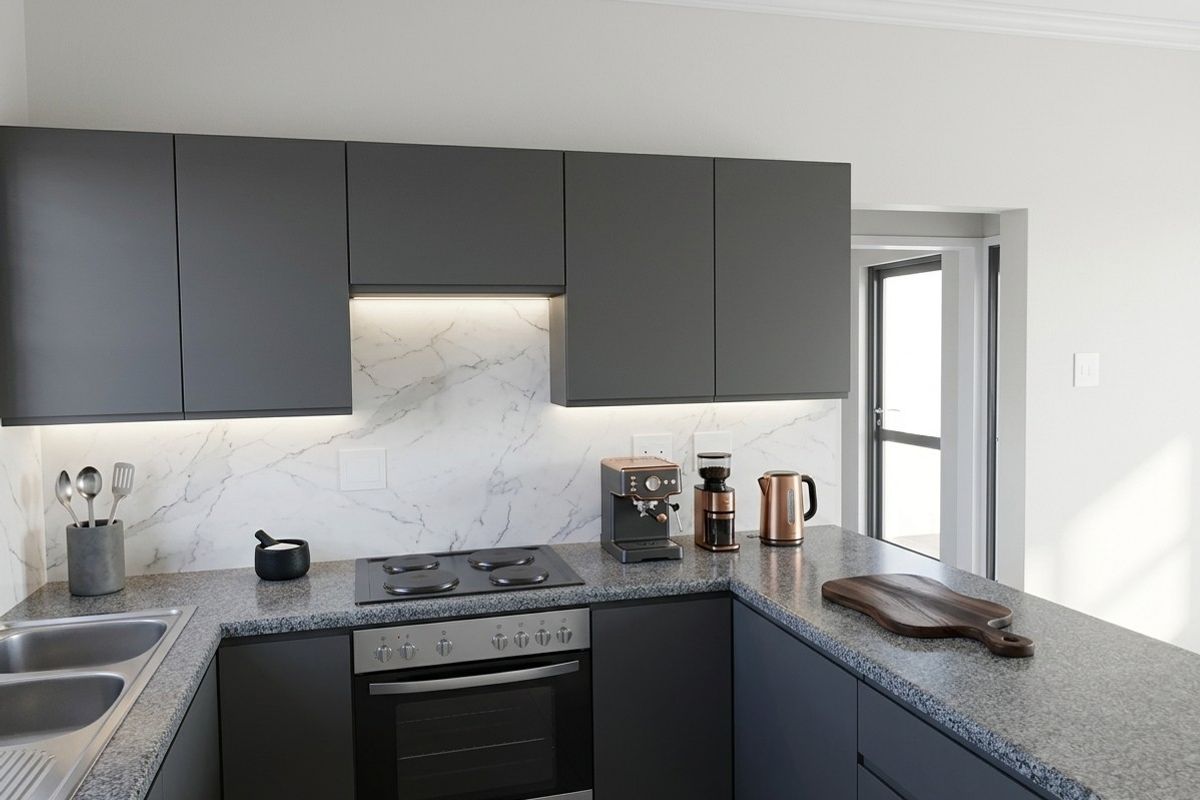 Life is good at the top with this stylish 2 bed 1 bath apartment for sale in Meredale - Photo 2