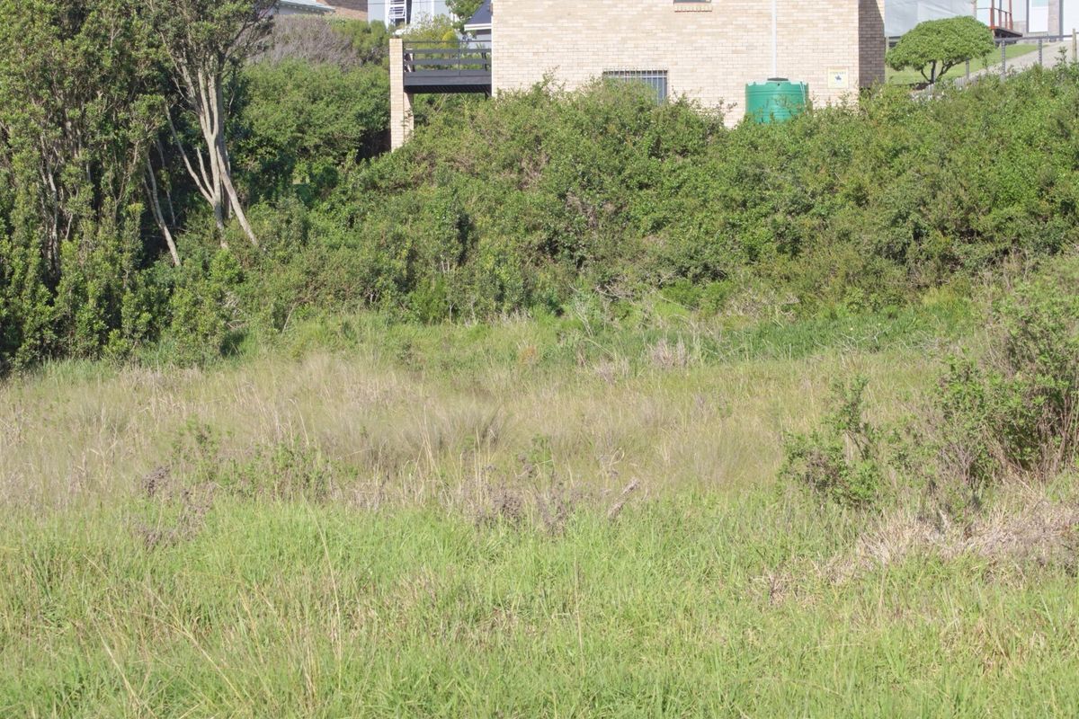 A view of a vacant residential plot featuring natural vegetation and a water tank, with neighboring property visible in the background.