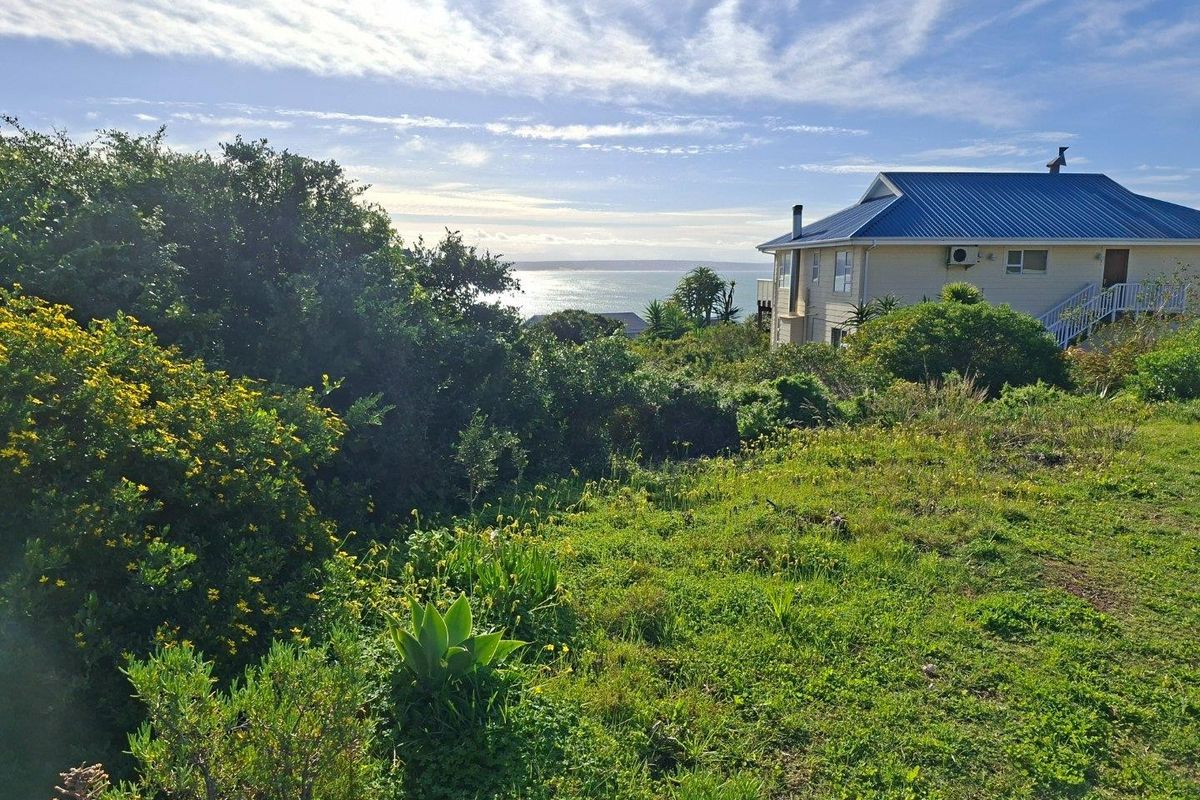 A scenic view of the coastal landscape and surrounding natural vegetation, showcasing the property's elevated position and outlook.
