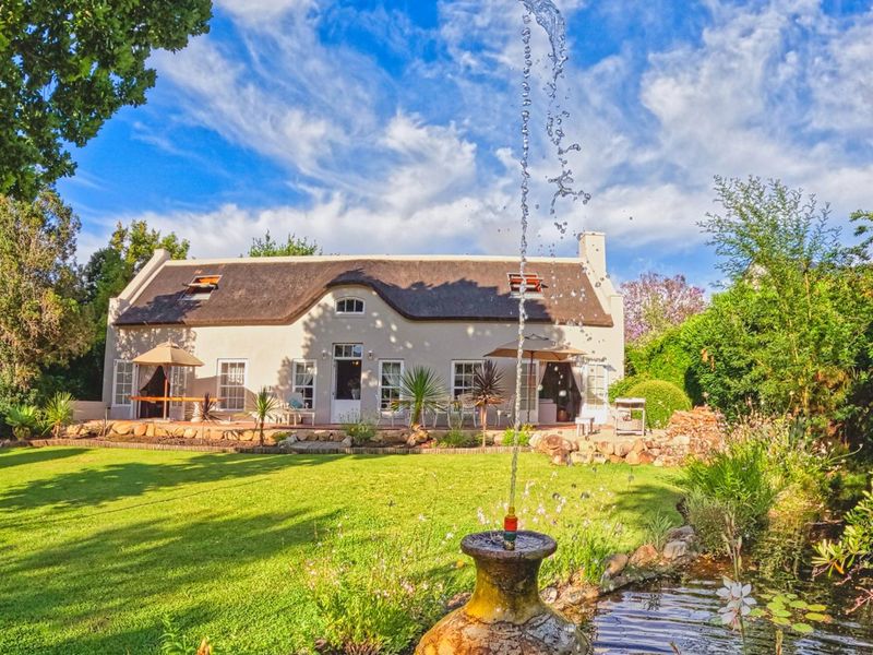 Exquisite Cape Dutch Homestead at the Edge of Greyton Nature Reserve (Greyton, Western Cape) - Photo 2