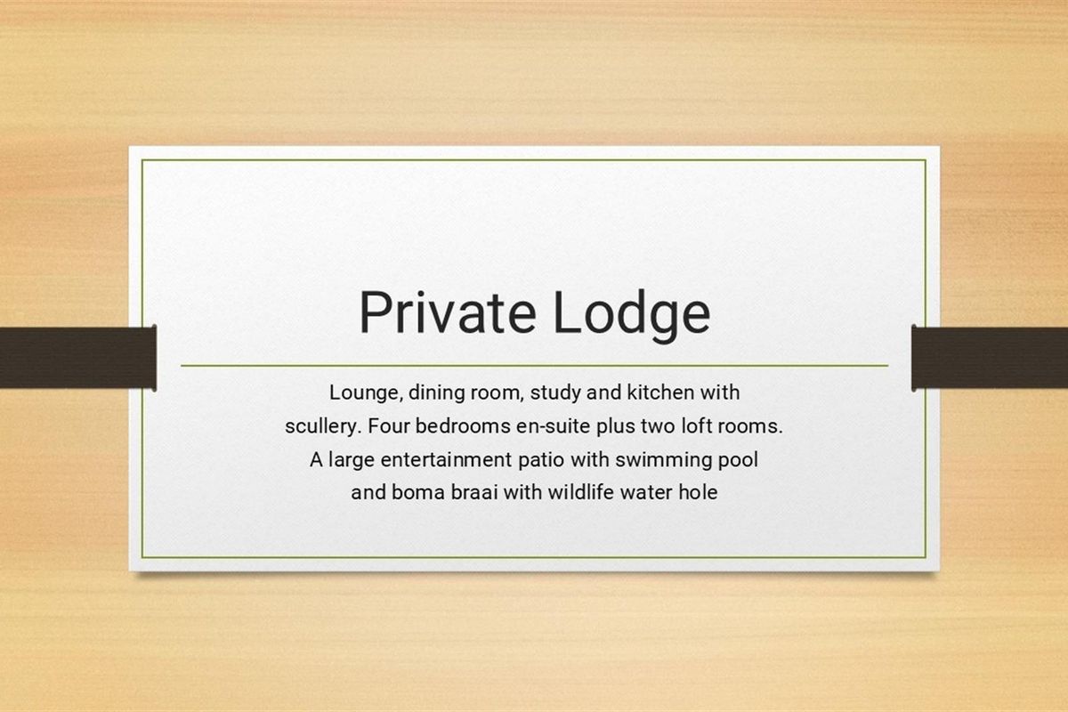 Private Lodge in Mabalingwe Nature Reserve - A Big 5 Lodge of Peace and Tranquillity - Photo 5