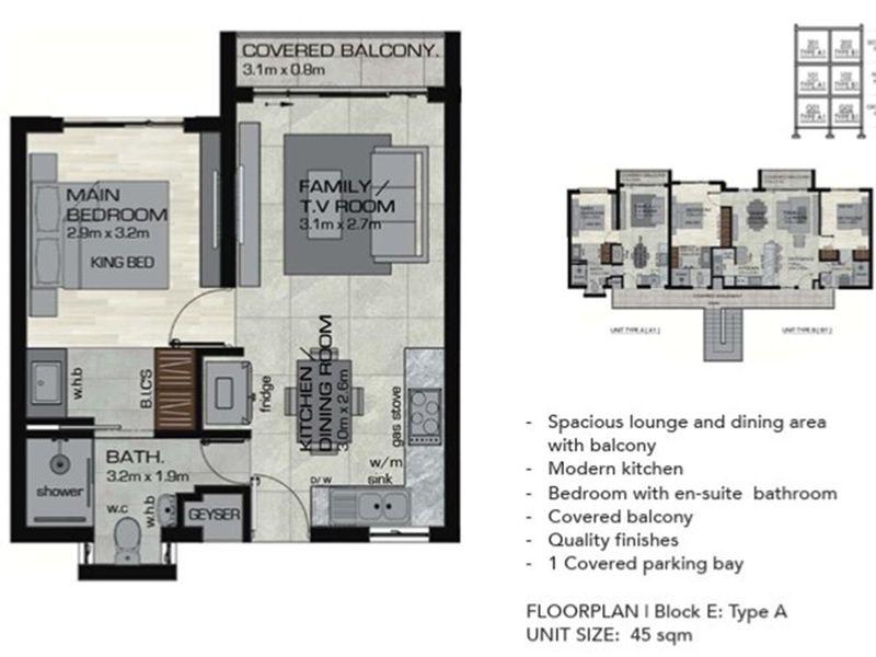 Modern 1 Executive 1 Bedroom Apartment  At River Heights Estate - Photo 6