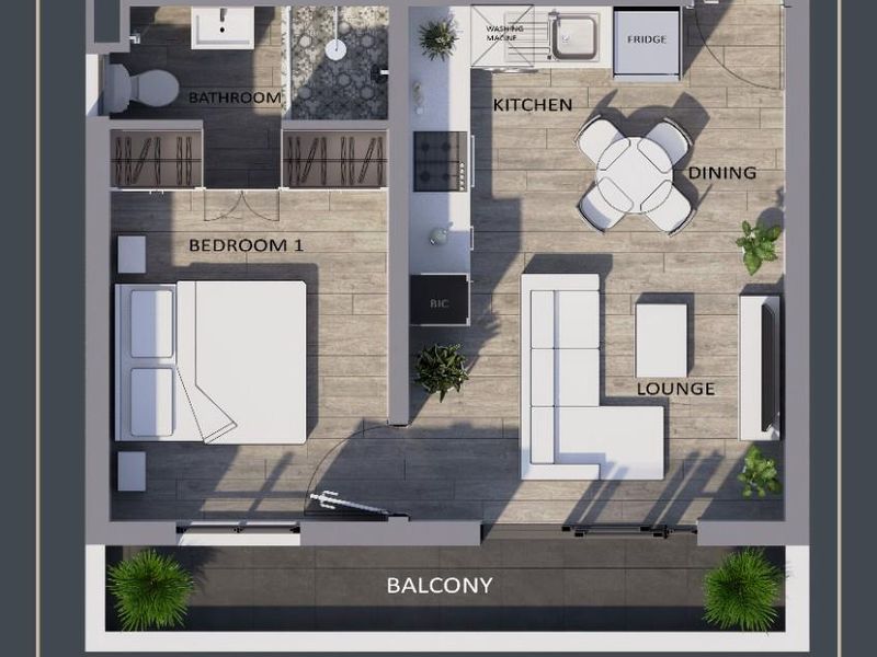 Stunning One Bedroom Unit: A Brand-New Development with Unmatched Benefit - Photo 5