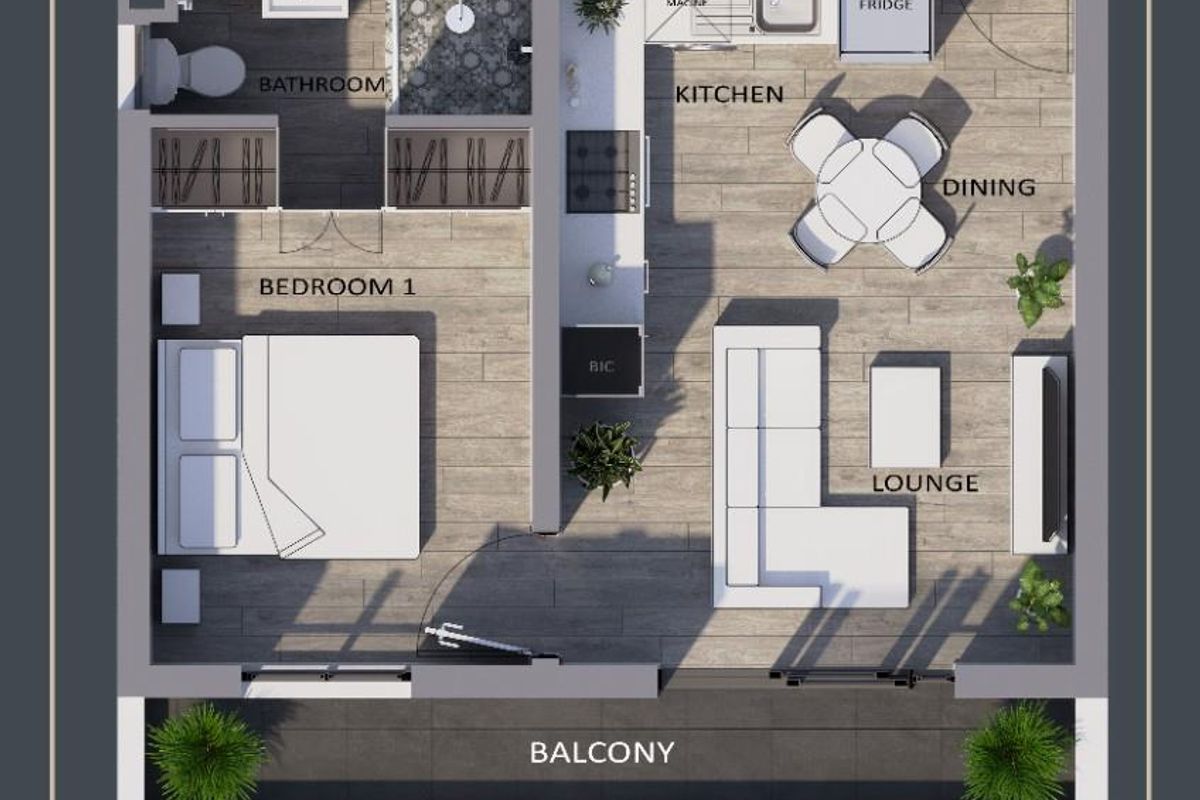 Stunning One Bedroom Unit: A Brand-New Development with Unmatched Benefit - Photo 5