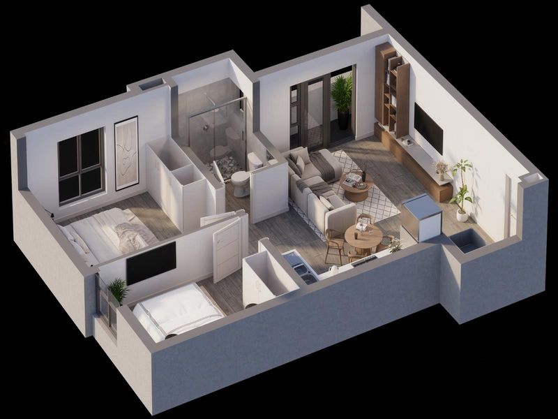 Stunning Two Bedroom Unit: A Brand-New Development with Unmatched Benefit - Photo 2