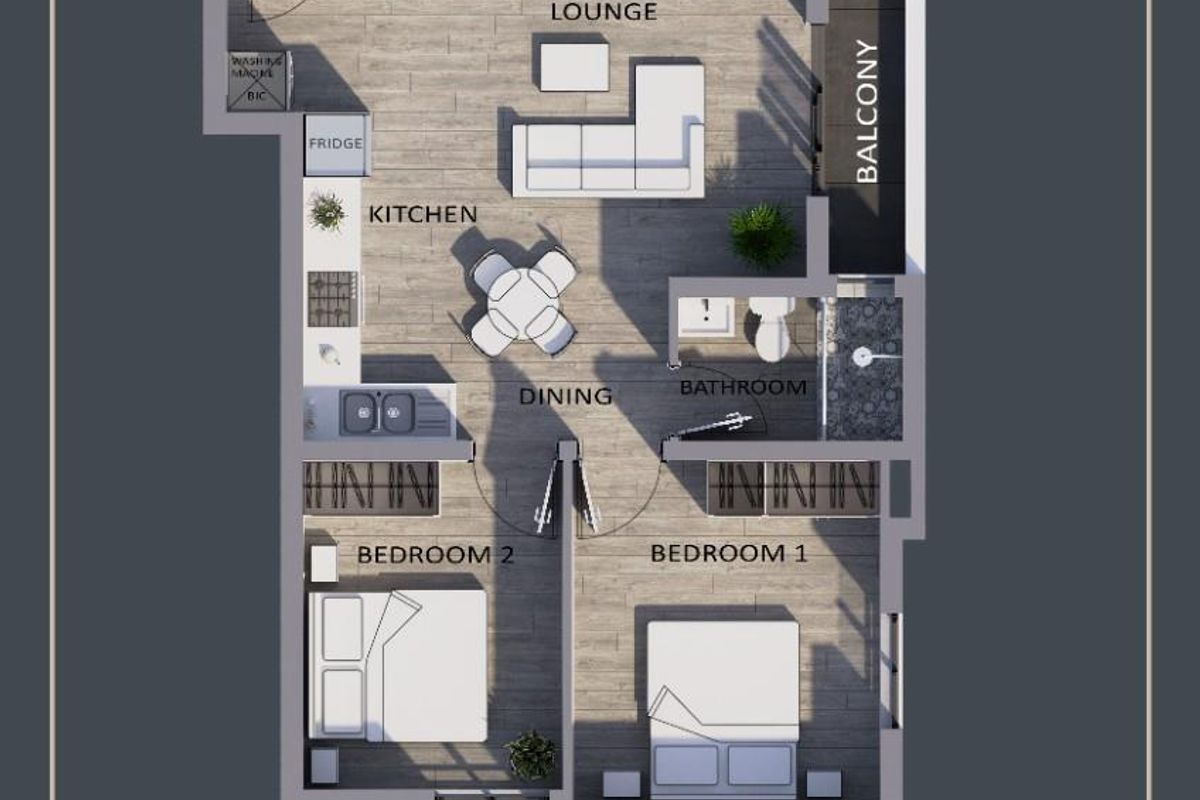 Stunning Two Bedroom Unit: A Brand-New Development with Unmatched Benefit - Photo 5