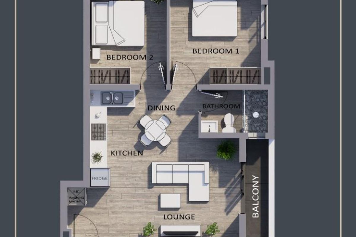 Stunning Two Bedroom Unit: A Brand-New Development with Unmatched Benefit - Photo 3