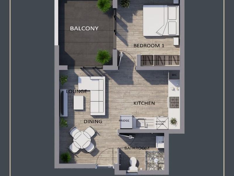 Stunning One Bedroom Unit: A Brand-New Development with Unmatched Benefit - Photo 2