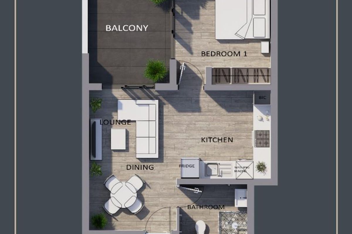 Stunning One Bedroom Unit: A Brand-New Development with Unmatched Benefit - Photo 2