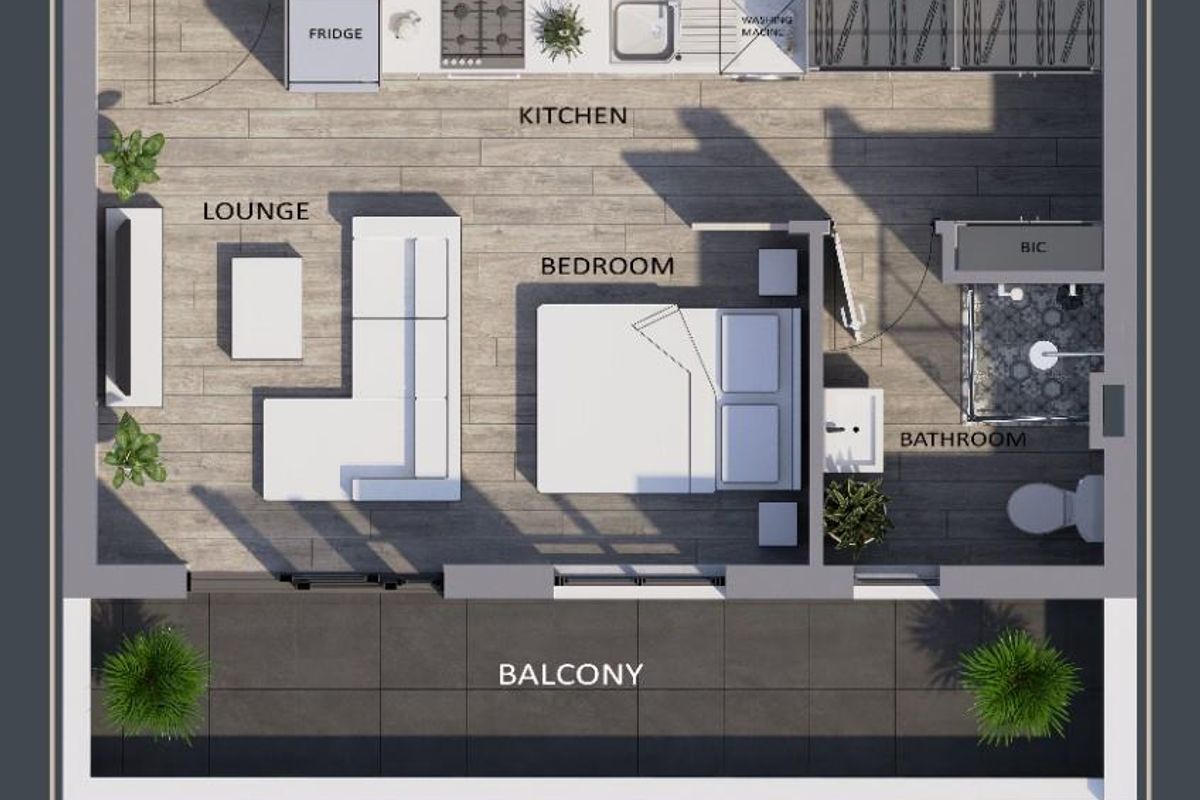 Stunning Studio Unit: A Brand-New Development with Unmatched Benefit - Photo 5