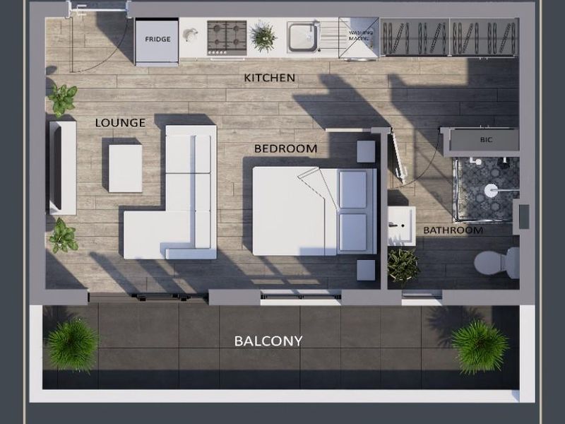 Stunning Studio Unit: A Brand-New Development with Unmatched Benefit - Photo 5