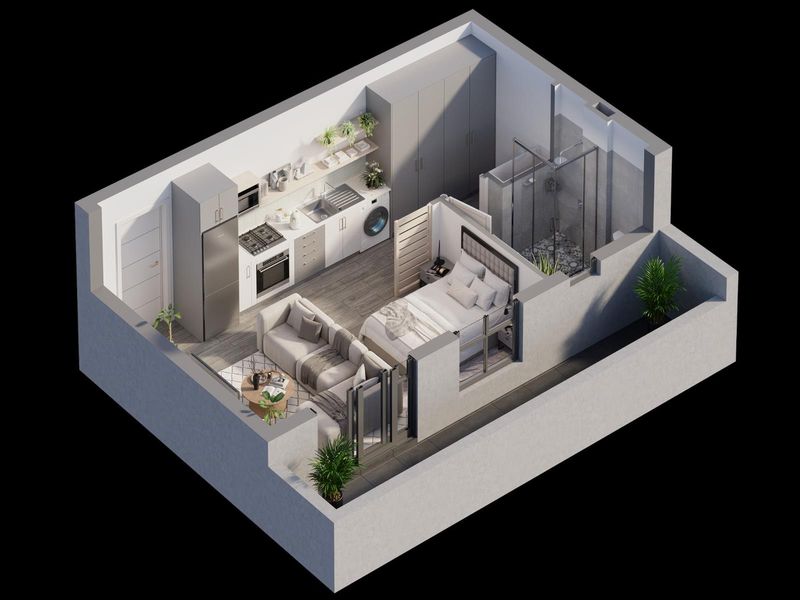 Stunning Studio Unit: A Brand-New Development with Unmatched Benefit - Photo 1