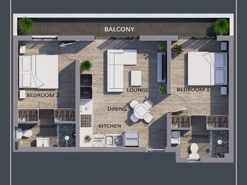 Stunning Two Bedroom Unit: A Brand-New Development with Unmatched Benefits! - Photo 6