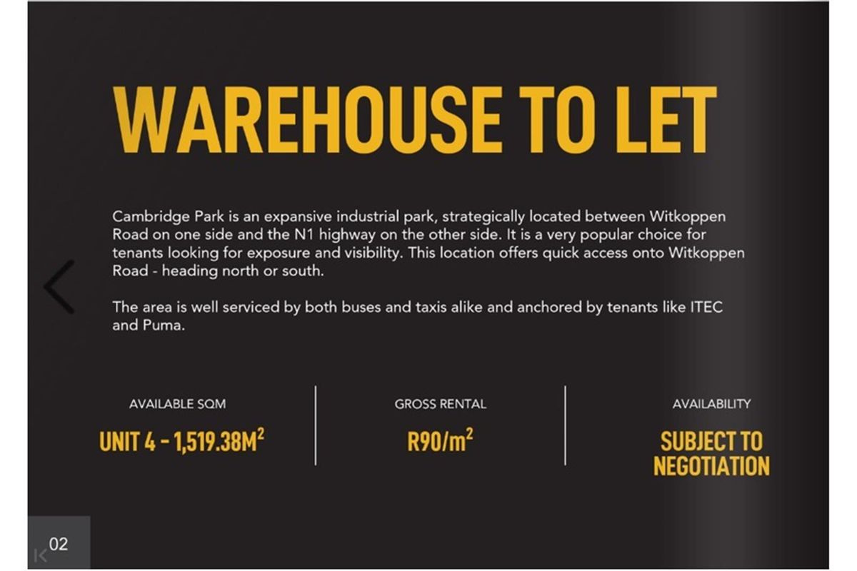 Prime Industrial Warehouse To Let - High Exposure on Witkoppen Road, Paulshof - Photo 5