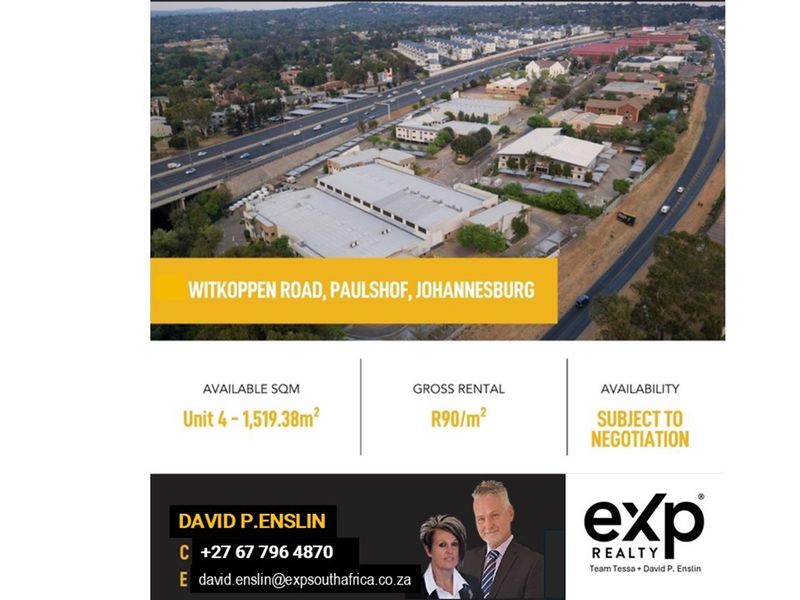 Prime Industrial Warehouse To Let - High Exposure on Witkoppen Road, Paulshof - Photo 4