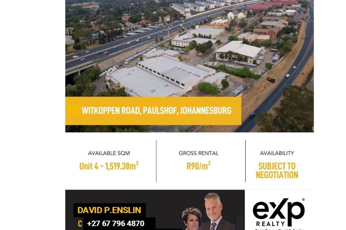 Prime Industrial Warehouse To Let - High Exposure on Witkoppen Road, Paulshof - Photo 4